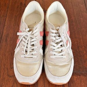 Gola Women's Cream and Pink Sneakers